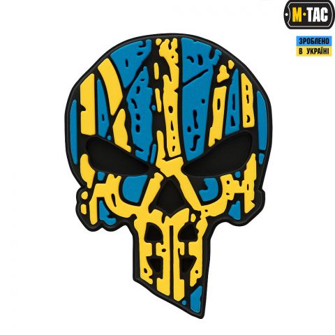 M-Tac нашивка Ukrainian Punisher 3D ПВХ
