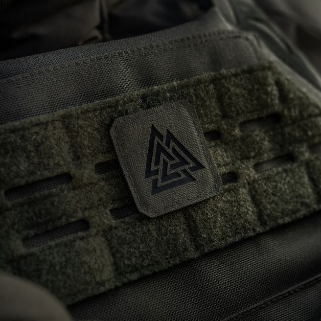 M-Tac нашивка Валькнут Laser Cut Ranger Green/Black