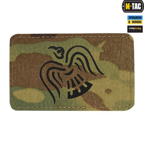 M-Tac нашивка Знам'я Ворона Laser Cut Multicam/Black