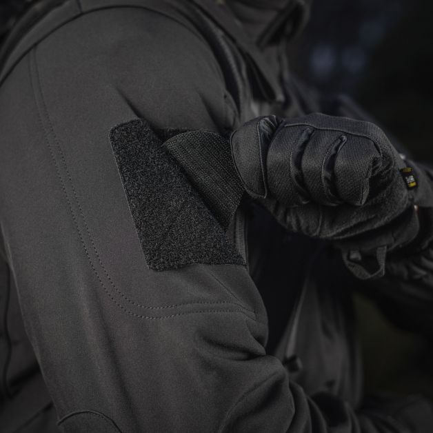 M-Tac нашивка Spartan Helmet (вышивка) Black