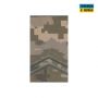 Погон нагрудний муфта Молодший сержант MM14