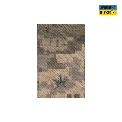 Погон нагрудний на липучці Молодший лейтенант MM14