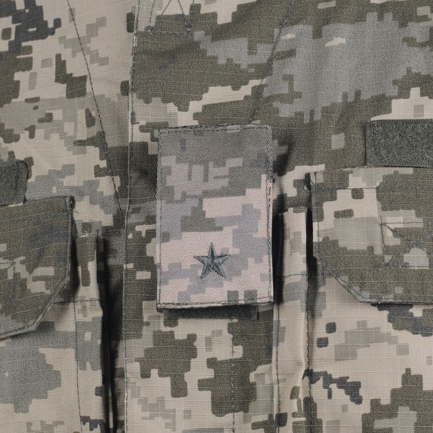 Погон нагрудний на липучці Молодший лейтенант MM14