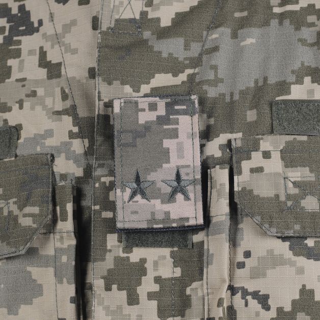 Погон нагрудний на липучці Підполковник MM14