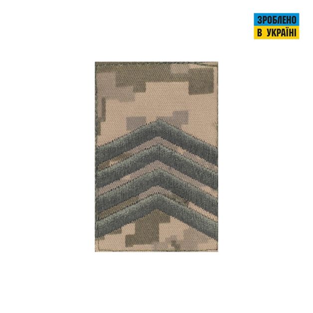 Погон нагрудный на липучке Старший сержант MM14