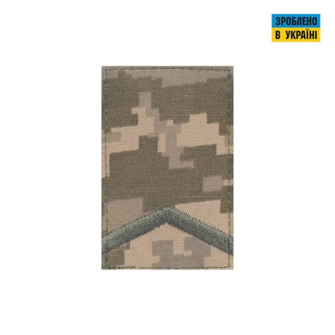 Погон нагрудний на липучці Старший солдат MM14