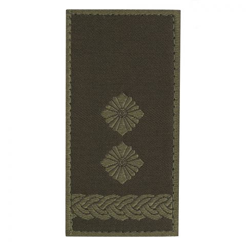 Погон НГУ на липучці Підполковник (жаккард) олива