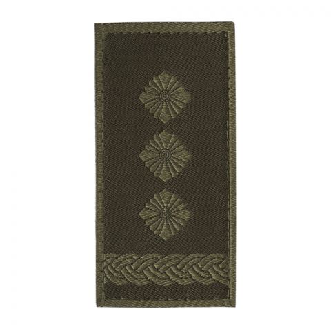 Погон НГУ на липучці Полковник (жаккард) олива