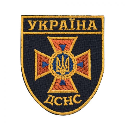 Шеврон ДСНС малий