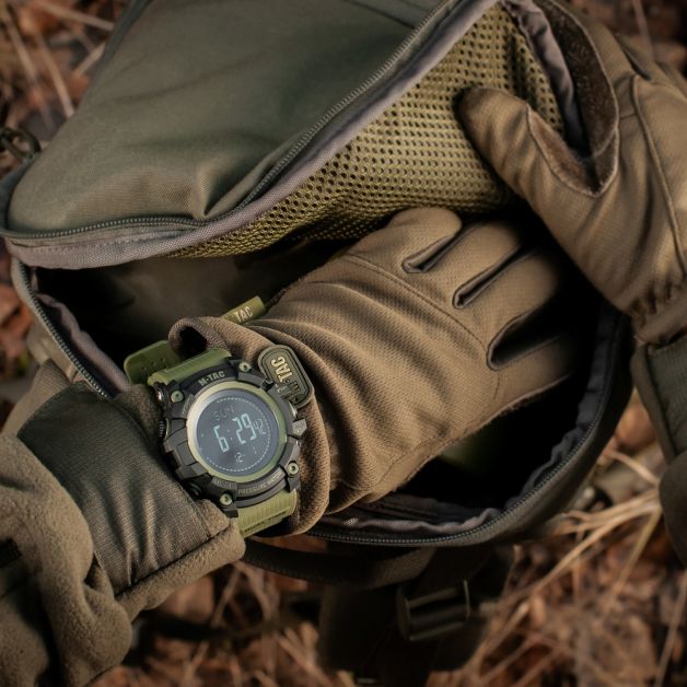 M-Tac годинник тактичний Adventure Black/Olive