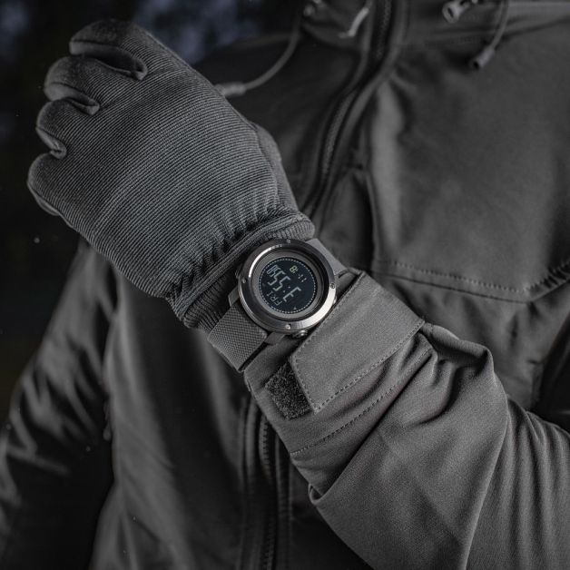 M-Tac годинник тактичний мультифункціональний Black