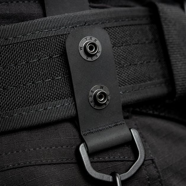 M-Tac крепления c D-кольцом на тактический ремень (2 шт) Black