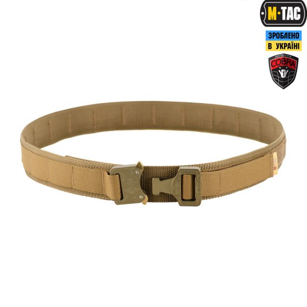 M-Tac ремень Cobra Buckle Tactical Belt Coyote