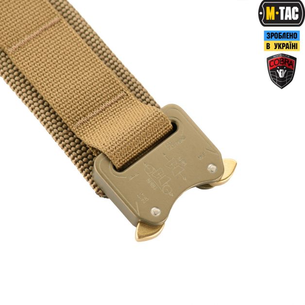 M-Tac ремень Cobra Buckle Tactical Belt Coyote