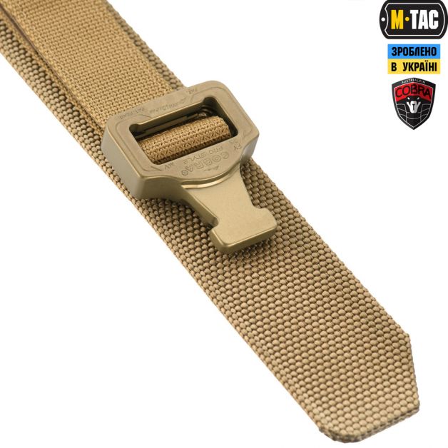 M-Tac ремень Cobra Buckle Tactical Belt Coyote