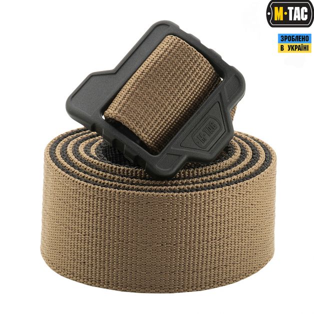 M-Tac ремінь Double Duty Tactical Belt Coyote/Black