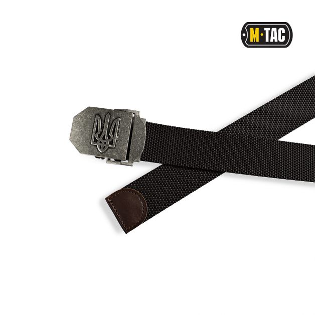 M-Tac ремінь з Тризубом Black