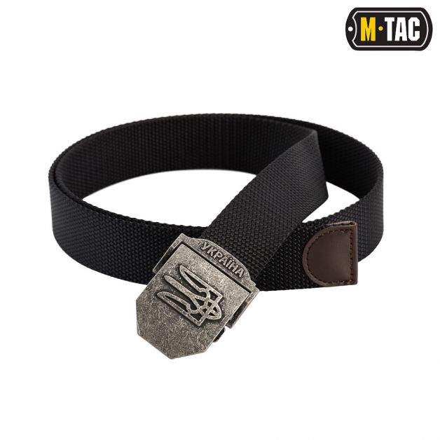 M-Tac ремень с Тризубом (тип 2) Black