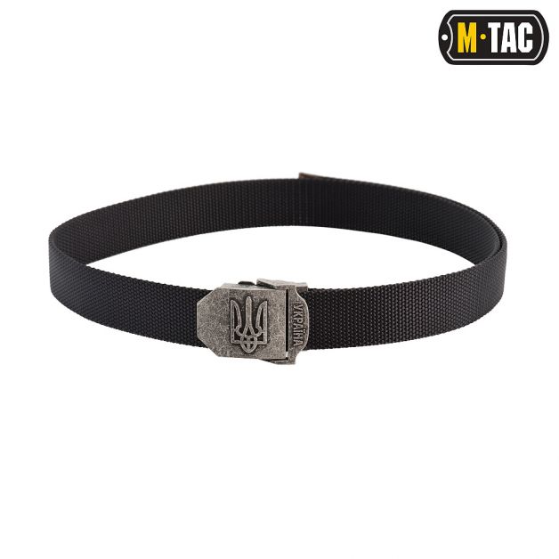 M-Tac ремень с Тризубом (тип 2) Black