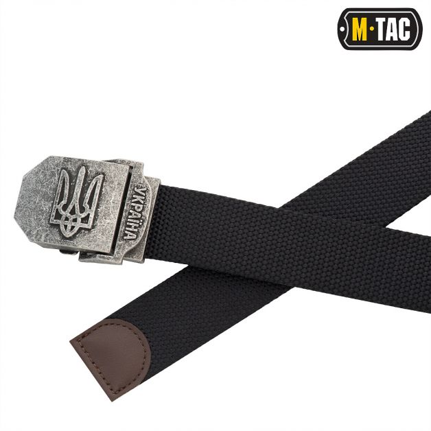 M-Tac ремень с Тризубом (тип 2) Black
