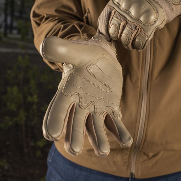 M-Tac рукавички Assault Tactical Mk.4 Khaki