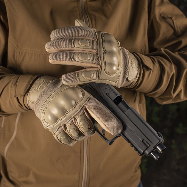 M-Tac рукавички Assault Tactical Mk.4 Khaki