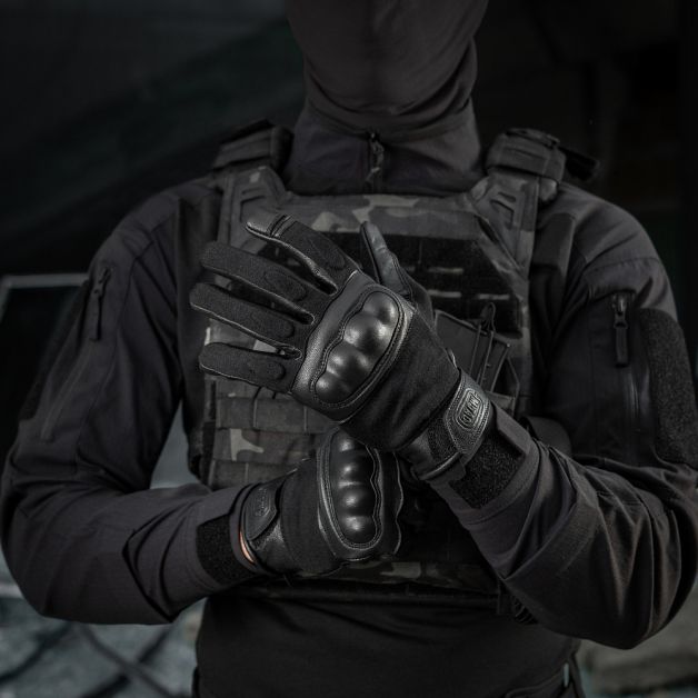 M-TAC РУКАВИЧКИ NOMEX ASSAULT TACTICAL MK.7 BLACK