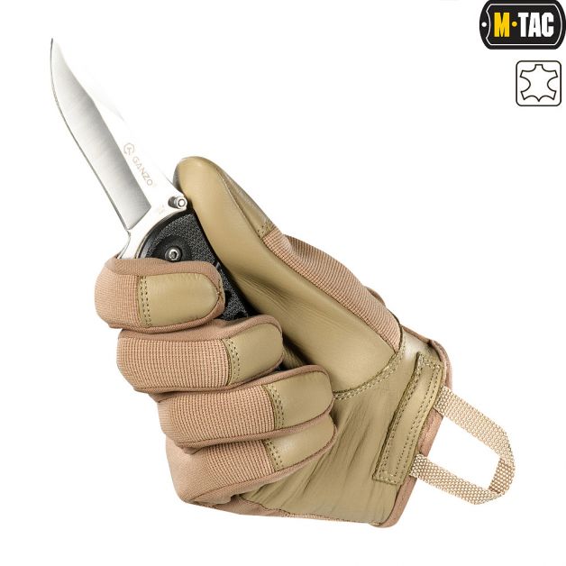 M-Tac перчатки Police Khaki