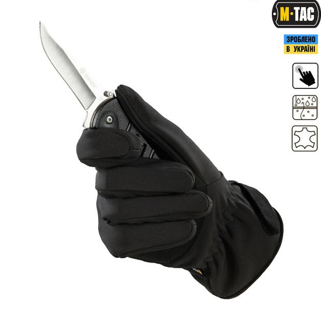 M-Tac рукавички Tactical Waterproof Black