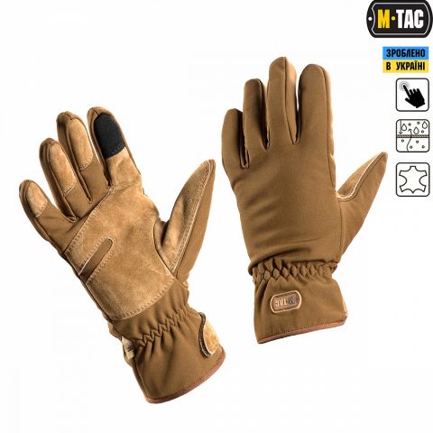 M-Tac рукавички Tactical Waterproof Coyote