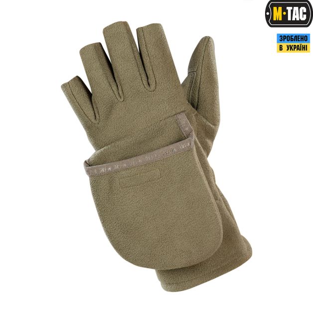 M-Tac рукавички безпалі з клапаном Windblock 295 Olive