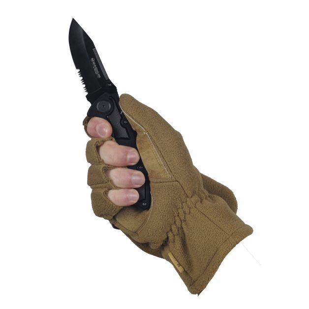 M-Tac рукавички безпалі з клапаном Windblock 295 Tan