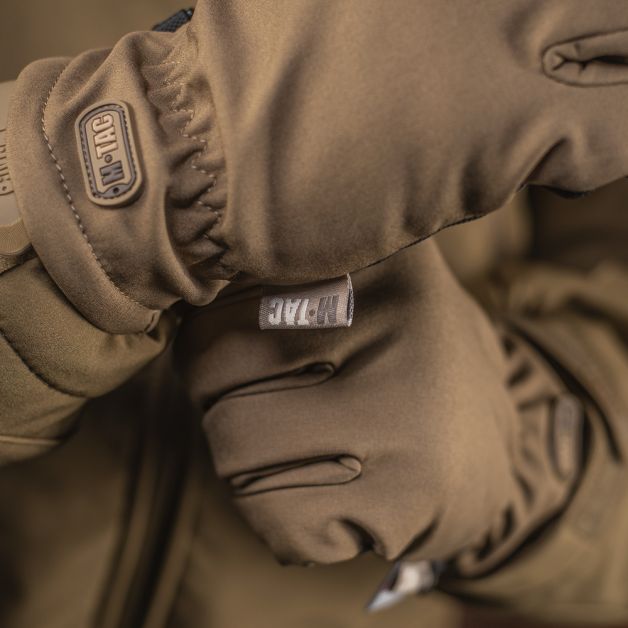 M-Tac перчатки Soft Shell Thinsulate Coyote Brown