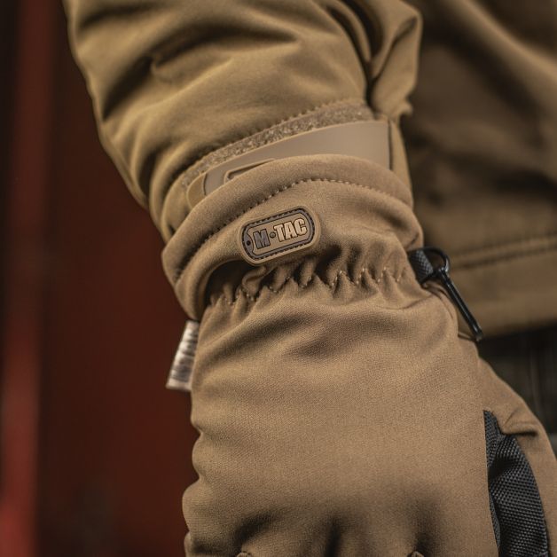 M-Tac перчатки Soft Shell Thinsulate Coyote Brown