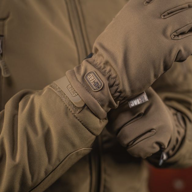 M-Tac перчатки Soft Shell Thinsulate Coyote Brown