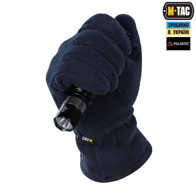 M-Tac перчатки Winter Polartec Dark Navy Blue