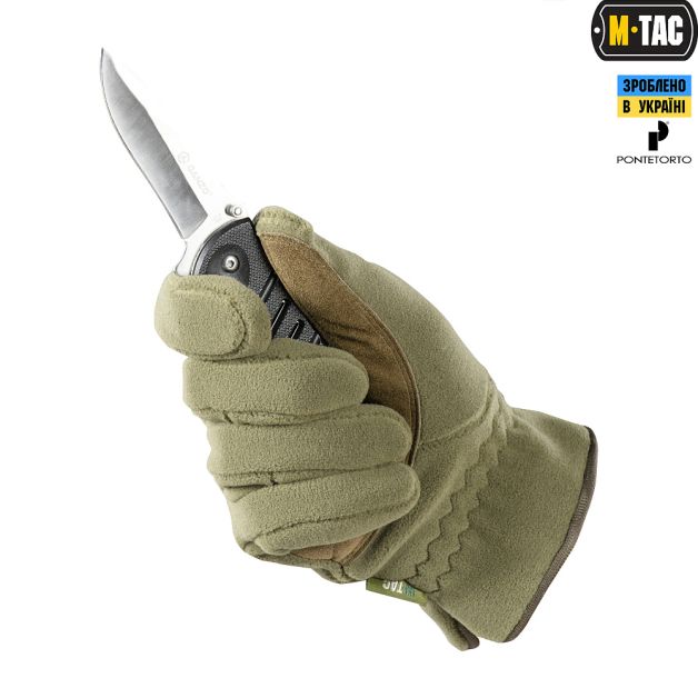 M-Tac перчатки Winter Premium Fleece Army Olive