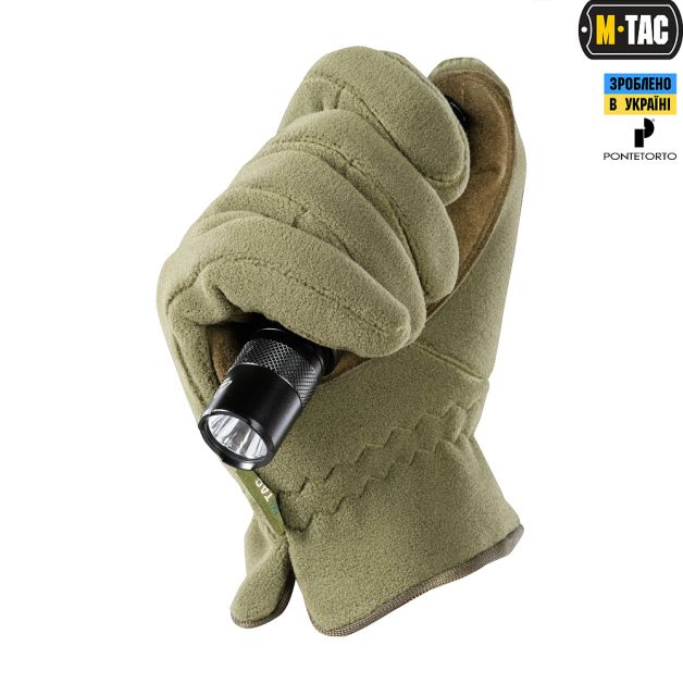M-Tac перчатки Winter Premium Fleece Army Olive