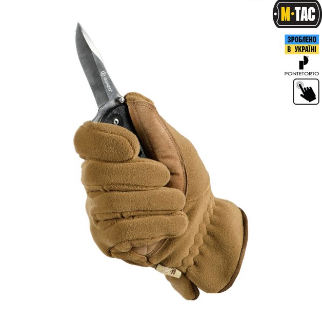 M-Tac перчатки Winter Premium Fleece Coyote