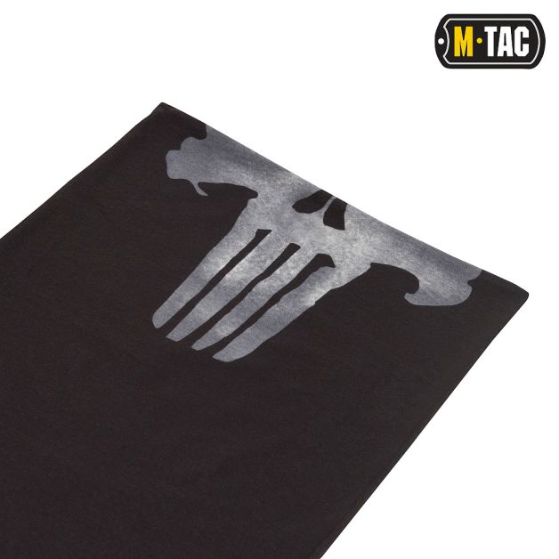 M-Tac шарф-труба облегченный Punisher Black