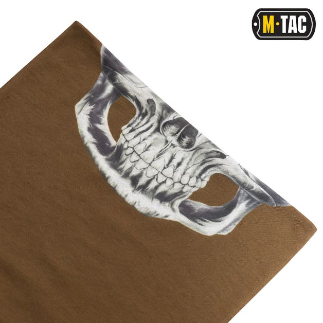 M-Tac шарф-труба полегшенний Reaper Skull Coyote