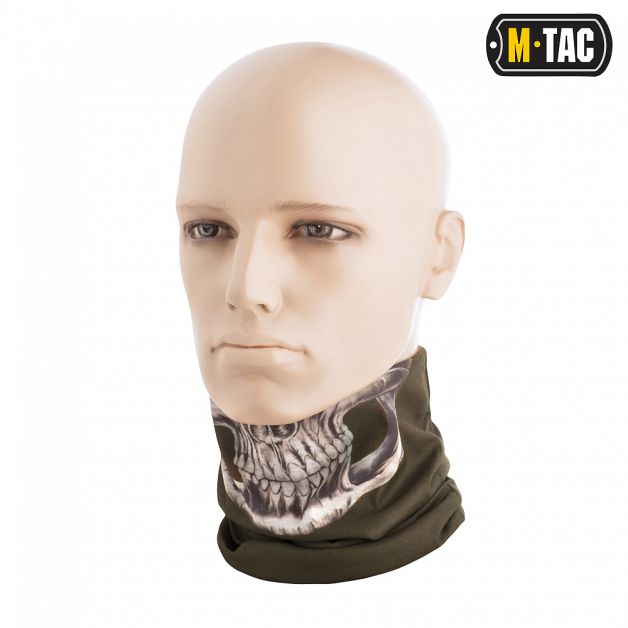 M-Tac шарф-труба облегченный Reaper Skull Olive