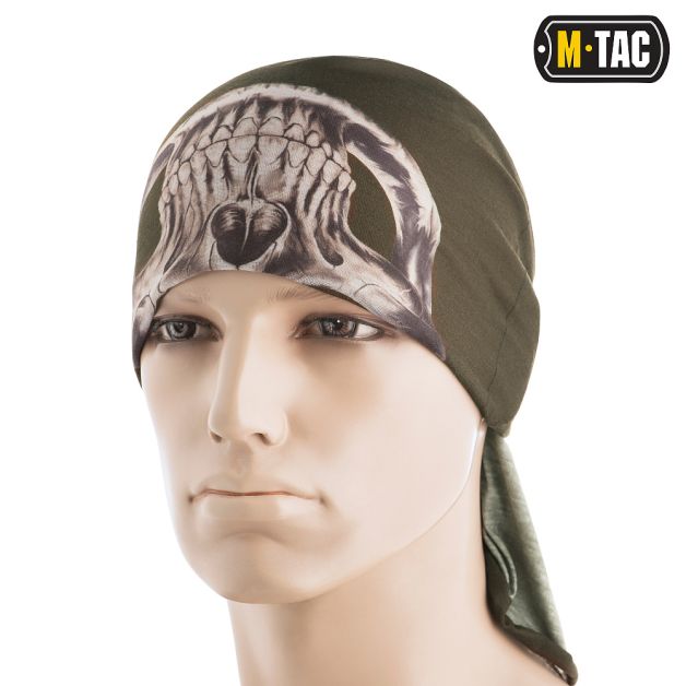 M-Tac шарф-труба облегченный Reaper Skull Olive