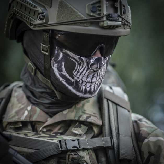 M-Tac шарф-труба облегченный Reaper Skull Olive