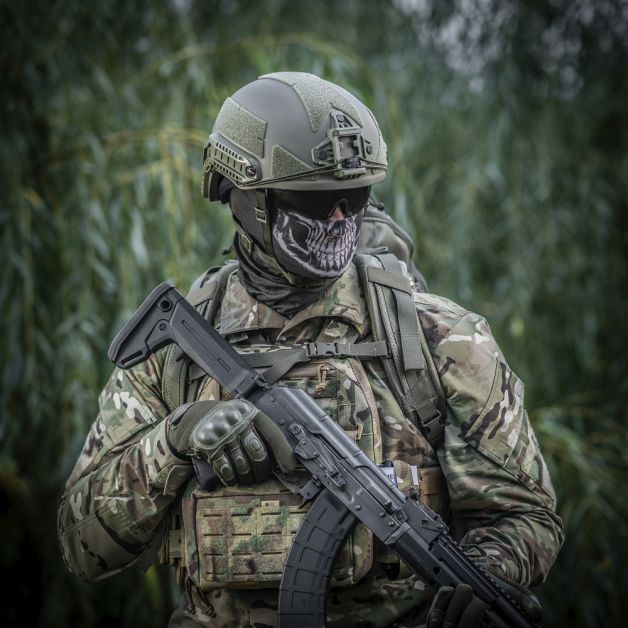 M-Tac шарф-труба облегченный Reaper Skull Olive