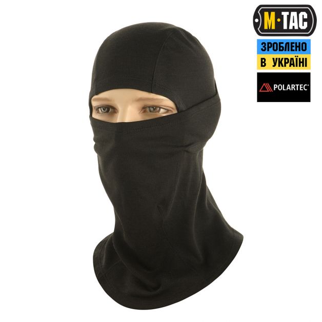 M-Tac балаклава-ніндзя потовідвідна Polartec Black