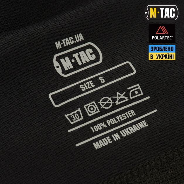 M-Tac балаклава-ніндзя потовідвідна Polartec Black