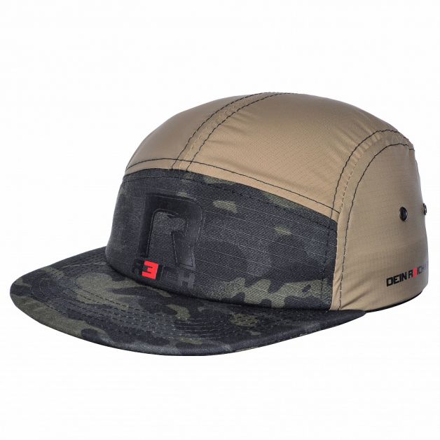 R3ICH бейсболка 5-панельная Multicam Black