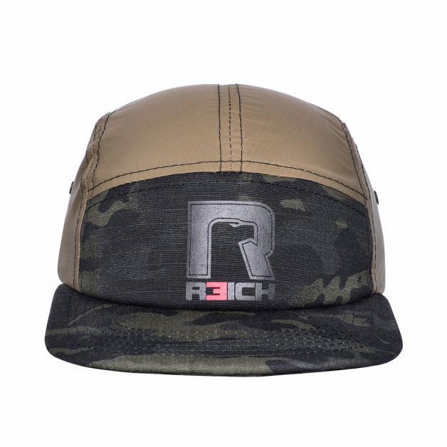 R3ICH бейсболка 5-панельная Multicam Black