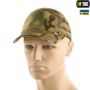 M-Tac бейсболка тактическая 5-панельная с сеткой Multicam